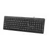 Gembird Multimedia Black USB (niskoprofilowa, membranowa) [KB-UM-106]