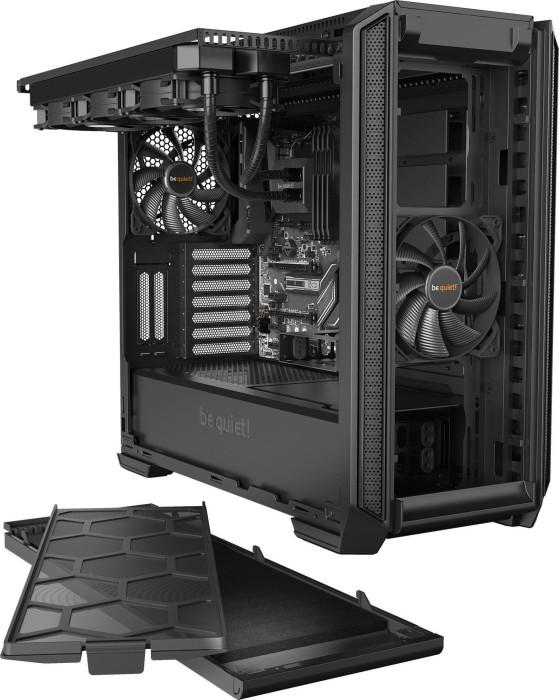 be quiet! Silent Base 601 Window Black ATX Midi (szkło hartowane) (2xUSB 3.0, 1xUSB2.0) (14(całkowity)/8(wolna)x2.5, 7(całkowity)/4(wolna)x3.5) [BGW26]