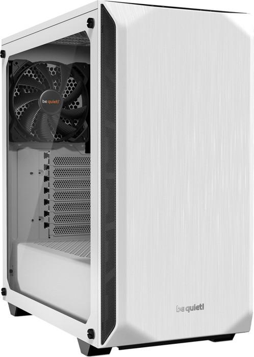 be quiet! Pure Base 500 Window White ATX Midi z oknem (szkło hartowane) (2xUSB 3.2 Gen1) (5x2.5, 2x3.5/2.5) [BGW35]