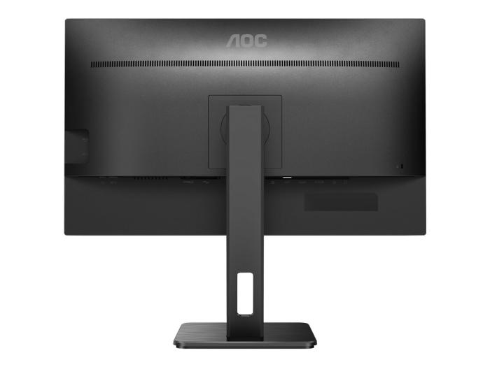 24’’ AOC 24P2QM (VA LED, 1920x1080, 300, 4ms, 75Hz) (VGA, DVI, HDMI 1.4, DP 1.2, 4xUSB 3.2) pivot, głośniki, czarny