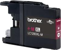 LC1280XLM - meganta, oryginalny wkład z atramentem Brother, 13,3 ml, 1200 stron (MFC-J6910, J6510, J6710, J6910DW, J6510DW, J5910DW, J5910D)
