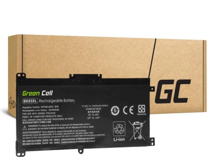 Green Cell bateria BK03XL do HP Pavilion x360 14-BA 14-BA015NW 14-BA022NW 14-BA024NW 14-BA102NW 14-BA104NW [HP167V2]
