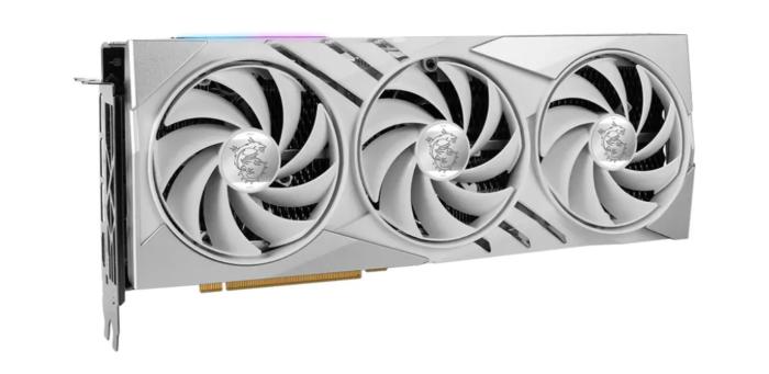 GeForce PCI-E RTX4070Ti Super MSI 16GB GDDR6X Gaming X Slim White [GeForce RTX 4070 Ti SUPER 16G GAMING X SLIM WHITE] (1xHDMI 2.1a, 3xDP 1.4a) (256-bit, PCI-E 4.0)