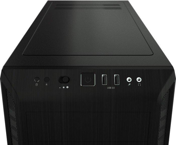 be quiet! Pure Base 600 Window Black ATX Midi (szkło hartowane) (2xUSB 3.2 Gen1) (2x2.5, 6x2.5 (konwertowalne z 3 zatok 3.5), 3x3.5, 2x5.25) [BGW21]