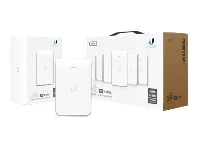 UBIQUITI Wireless Access Point UniFi AP AC IN-WALL PoE+ WiFi AC1167 Dual-Band 2x2 MIMO [UAP-AC-IW]