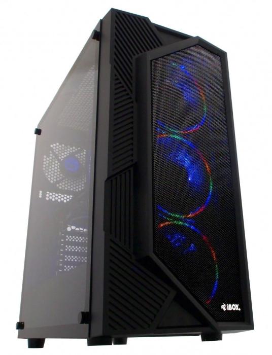 I-BOX Wizard 5 Gaming (szkło hartowane) (1xUSB 3.0, 2xUSB 2.0) (1x3.5)