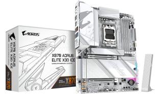 Gigabyte X870 AORUS ELITE X ICE (AMD X870) [AM5, 4xDDR5 do 9000MHz, (HDMI 2.1) (4xM.2, 1xPCIe 5.0 x16, 1xPCIe 4.0 x16 (x4)), WiFi 7, BT 5.4, ATX]