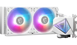 MSI MAG CoreLiquid I240 ARGB White (2x120 mm, 4-pin PWM) [306-7ZW7A21-C24]