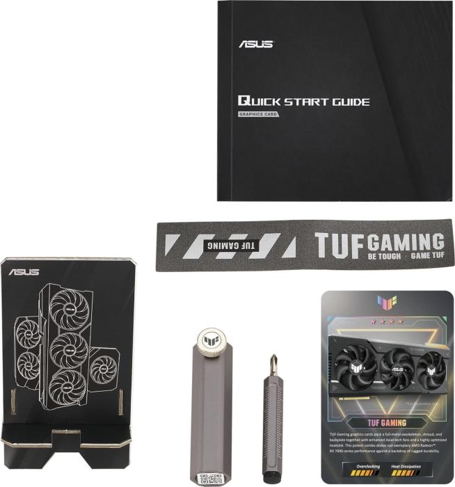 Radeon RX 7900XT Asus 20GB GDDR6 TUF Gaming OC [TUF-RX7900XT-O20G-GAMING] (1xHDMI 2.1, 3xDP 2.1) (320-bit, PCI-E 4.0) 90YV0IV1-M0NA00