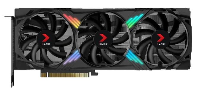 GeForce PCI-E RTX4070 PNY 12GB GDDR6X XLR8 Gaming Verto Epic-X RGB Triple Fan OC [VCG407012TFXXPB1-O]  (1xHDMI 2.1a, 3xDP 1.4a) (192-bit, PCI-E 4.0)