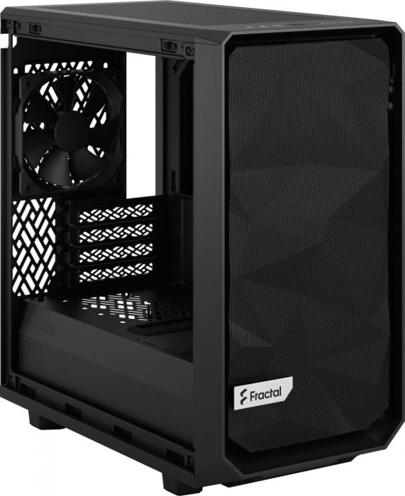 Fractal Design Meshify 2 Mini TG Dark Tint (czarny) (szkło hartowane) (1x USB-C 3.2 Gen2, 2x USB 3.2 Gen1) (2x2.5, 2x3.5) [FD-C-MES2M-01]