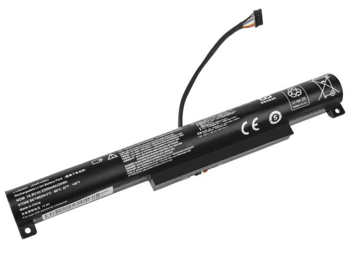 Green Cell bateria do Lenovo B50-10. Lenovo IdeaPad 100-15IBY, 11.1V 2200mAh [LE120]
