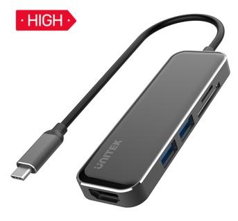 Unitek D1036A USB 3.1 2-porty + Czytnik SD & HDMI