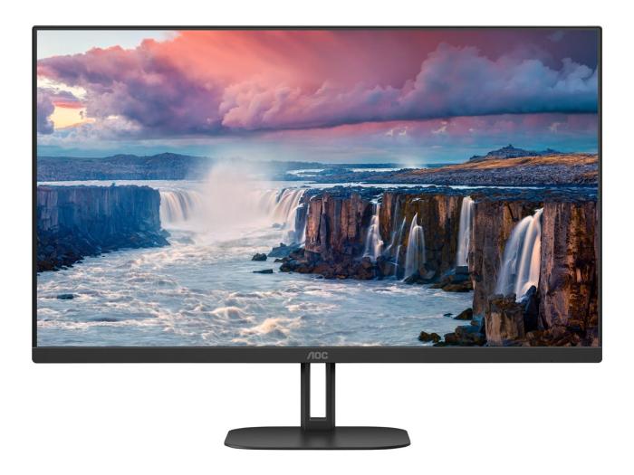 27’’ AOC 27V5CE/BK (IPS WLED, 1920x1080, 300, 4/1ms, 75Hz) (HDMI 1.4, USB-C/DP, 4xUSB 3.0) czarny