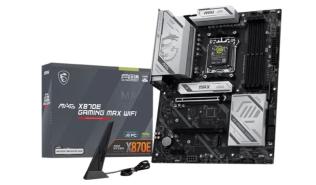 MSI MAG X870E GAMING MAX WIFI (AMD B870E) [AM5, 4xDDR5 do 8200MHz, (HDMI 2.1) (3xM.2, 1xPCIe 5.0 x16, 1xPCIe 4.0 x16 (x4), 1xPCIe 3.0 x1) WiFi 7, BT 5.4, ATX]