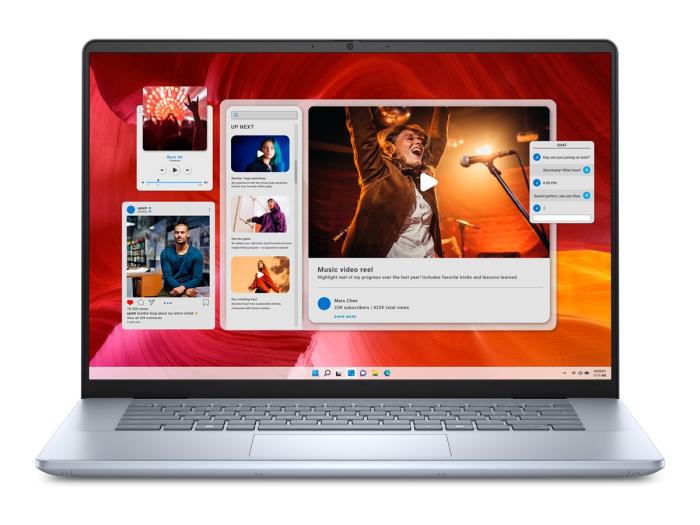 DELL Inspiron 16 Plus 7640 [7640-7524] 16-Core Intel Ultra 7 155H/16 2560x1600 matowa 120Hz / 32GB LPDDR5x / 2TB / RTX4060 8GB / pk / 90Wh 16h / 1.9kg / Win11Pro