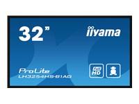 32’’ Iiyama ProLite LH3254HS-B1AG (IPS LED, 1920x1080, 500, 8ms, 60Hz) (3xHDMI, VGA, DP, DVI, RS-232C, 2xUSB2.0) głośniki, czarny