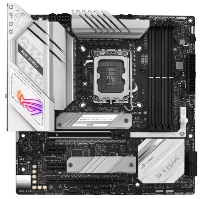 Asus ROG STRIX B760-G GAMING WIFI (Intel B760) [S1700, 4xDDR5 do 7600MHz, (HDMI, DP) (3xM.2, 1xPCIe 5.0 x16, 1xPCIe 3.0 x4, 2xPCIe 3.0 x1), WiFi 6E, ATX]