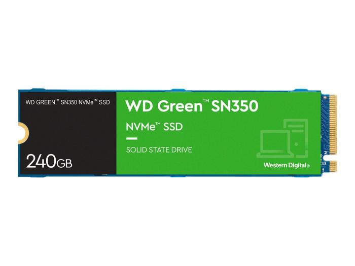 WD Green SN350 240GB SSD M.2 2280 PCIe Gen3x4 (2400/900MB/s) [WDS240G2G0C]