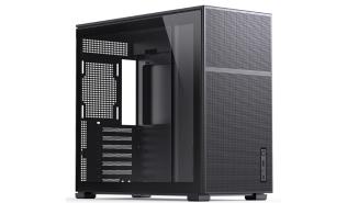 Jonsbo D41 MESH Black Tempered Glass (czarny) (1xUSB 3.2, 1xUSB-C, 1xJack combo) (3x2.5, 2x3.5)