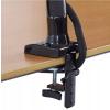 NB uchwyt do monitora lub telewizora VESA 75x75, 100x100 przykręcany do blatu (9kg, 17-30) regulacja 3D [NB F80]