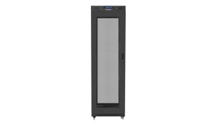Lanberg szafa rack stojąca 19 42U 600x1000 drzwi perforowane LCD (czarny) [FF01-6042-23BL]