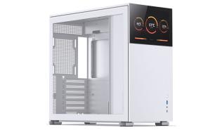 Jonsbo D41 Screen White obudowa ATX Tempered Glass (biały)