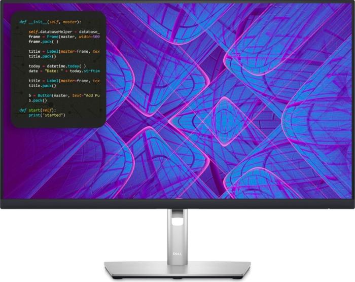 27’’ Dell P2723QE (IPS 4K, 3840x2160, 350, 5/8ms, 99% sRGB, 10-bit, 60Hz) (HDMI 2.0, DP 1.4, USB-C, 4xUSB 3.2) pivot, srebrny [210-BDFZ]