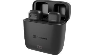 Mikrofon Natec Hopper krawatowy bezprzewodowy USB-C [NMI-2253]