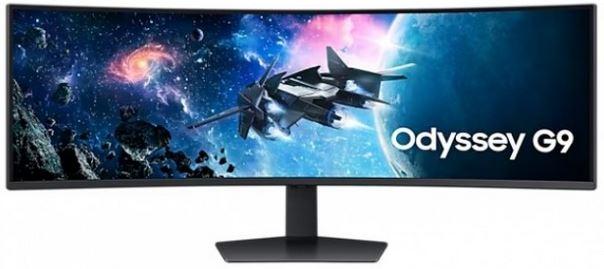 49’’ Samsung Odyssey G9 G95C LS49CG950EUXEN (VA LED zakrzywiony, 5120x1440, 450, 1ms, 240Hz) (2xHDMI 2.1, DP, 2xUSB-A 3.0) czarny