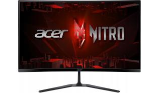 (27) Acer Nitro ED270W0bmiipx (IPS, 1920x1080, 250, 1ms, 99% sRGB, HDR10, 240Hz) (2xHDMI 2.0, 1xDP 1.4, 1xAudio) głośniki (2x2W) czarny
