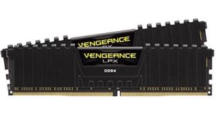 DDR4 16GB (2x8GB) 3600 MHz Corsair Vengeance LPX CL18 Black [CMK16GX4M2Z3600C18]