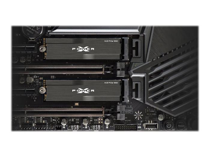 Silicon Power XD80 512GB SSD M.2 2280 PCIe Gen3x4 NVMe (3400/3000MB/s) [SP512GBP34XD8005]