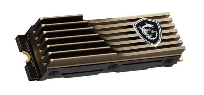MSI Spatium M480 Pro Heatsink 1TB SSD M.2 2280 PCIe Gen4x4 NVMe (7400/6000 MB/s) [S78-440L1J0-P83]