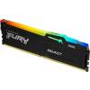 DDR5 64GB (2x32GB) 6000 MHz Kingston Fury Beast Black RGB EXPO CL30 30-36-36 1.4V [KF560C30BBEAK2-64]