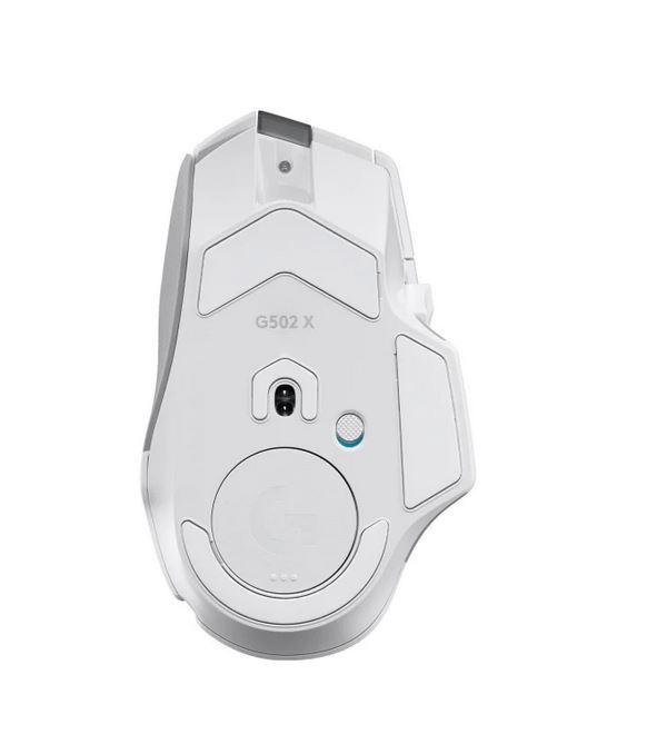 Logitech G502 X Lightspeed Biała 25600dpi 40G RGB (optyczno-radiowa, 1, 13, wbudowany akumulator) [910-006189]