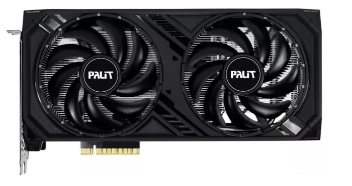 GeForce PCI-E RTX4060 Palit 8GB GDDR6 Dual [NE64060019P1-1070D] (1xHDMI 2.1a, 3xDP 1.4a) (128-bit, PCI-E 4.0)