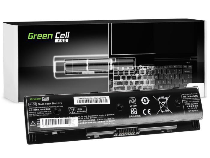Green Cell PRO bateria do HP Pavilion 14 15 17 Envy 15 17, 11.1V 5200mAh [HP78PRO]