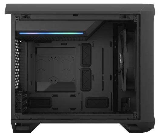 Fractal Design Torrent Nano Black TG Dark tint (szkło hartowane) (1x USB-C 3.2 Gen1, 2x USB 3.2 Gen1) (2x2.5, 1x3.5/2.5) [FD-C-TOR1N-01]