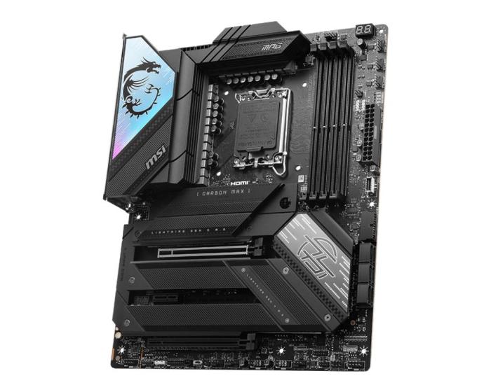 MSI MPG Z790 CARBON MAX WIFI II (Intel Z790) [S1700, 4xDDR5 do 7800MHz, (HDMI 2.1) (5xM.2, 1xPCIe 5.0 x16, 1xPCIe 4.0 x4, 1xPCIe 3.0 x1), WiFi 7, ATX]