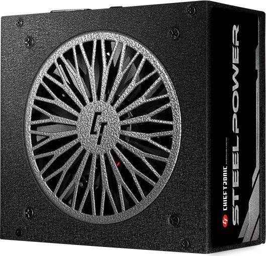 Chieftec SteelPower BDK-750FC (750W) (1x120mm) Modularny 80+Bronze (CPU 2x4+4) (PCI-E 4x6+2) (3xMolex, 6xSATA)