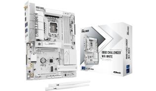 Asrock B860 CHALLENGER WIFI WHITE (Intel B860) [S1851, 4xDDR5 do 8666MHz, (HDMI 2.1) (3xM.2, 1xPCIe 5.0 x16, 1xPCIe 4.0 x16 (x4), WiFi 7, BT 5.4, ATX]