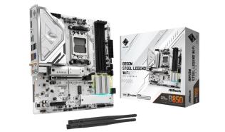 Asrock B850M STEEL LEGEND WIFI (AMD B850) [AM5, 4xDDR5 do 8000MHz, (HDMI 2.1, DP 1.4) (3xM.2, 1xPCIe 5.0 x16, 1xPCIe 4.0 x16 (x4)), WiFi 7, BT 5.4, micro ATX]