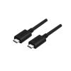 Unitek Kabel USB-C Type-C (M) / USB-C Type-C (M) (1.0 m) [Y-C477BK]