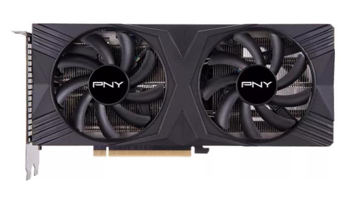 GeForce PCI-E RTX4060Ti PNY 8GB GDDR6 Verto Dual Fan OC DLSS 3 [VCG4060T16DFXPB1-O] (1xHDMI 2.1a, 3xDP 1.4a) (128-bit, PCI-E 4.0)