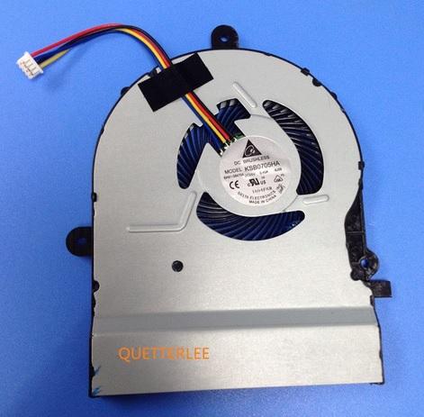 Wentylator do notebooka Asus A501, A501L, A501LB, K501, K501LX, K501UX, V505, V505L - 4Pin [K501LB5200, 13NB08Q1T01011, NS85b01-14M03]