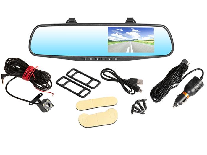 Wideorejestrator Tracer MobiMirror FHD V2 PRO (kamera cofania)