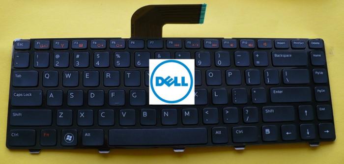 Klawiatura do notebooka Dell Vostro 2520 3350 3450 3460 3550 3555 3560 1540 / Inspiron 14R N4110 5520 7520 N4050 M4040 M4110 N5040 N5050 3420 3520 5425 5525 / XPS L502 L502X [K0960, K281, KB33US]