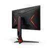 24’’ AOC Q24G2A/BK (IPS LED, 2560x1440, 350, 1ms, 165Hz) (2xHDMI, DP, Audio) głośniki, czarno-czerwony