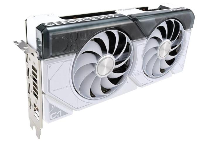 GeForce PCI-E RTX4070 Super Asus 12GB GDDR6X Dual OC White [DUAL-RTX4070S-O12G-WHITE] (1xHDMI 2.1, 3xDP 1.4a) (192-bit, PCI-E 4.0)